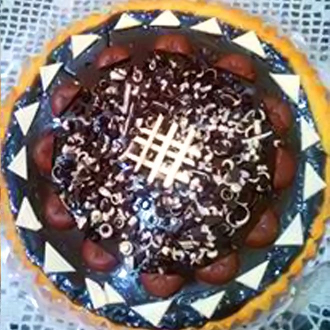 Choco cheese Pie - Delicious Pie'N Cake