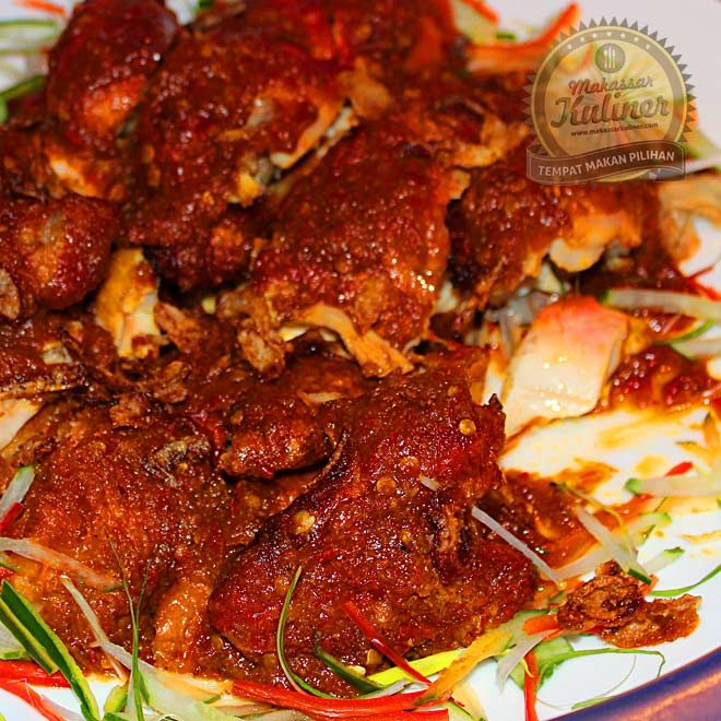 Ayam bakar saus sambal - Hotel Aston Makassar