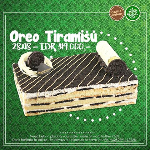 Oreo Tiramisu - Harga Rp 319.000,-