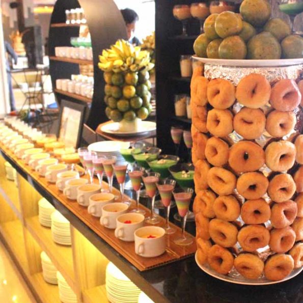 Aneka Kuliner di acara Soft Opening Hotel Harper Perintis