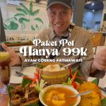 Paket POL Makan Berempat Hanya 99K di Ayam Goreng Fatmawati Makassar